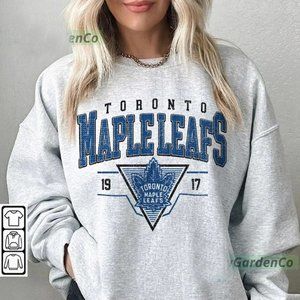 1917 Toronto Maple Leafs Sweatshirt, Crewneck Toronto Maple Leafs Shirt retro K4